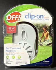 New Sealed OFF! Clip-on Mosquito Repellent Fan Circulated Repellent