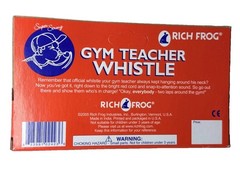 Rich Frog Gym Teacher Whistle NIP 2005 Sports Coach PE Teacher Novelty
