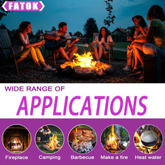 150Pcs Fire Starter, Natural Tumbleweed Fire Starters for Campfires, Fireplace,
