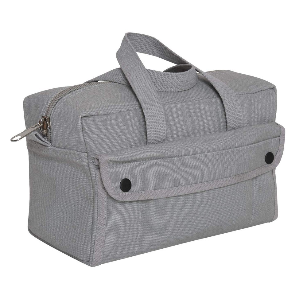 Gray Military Tactical Portable Tool Box Durable Outdoor Survival Gear