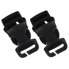 2Pcs Wear Resistant Pom Backpack Buckles Portable Belt Buckles for Hiking