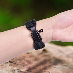 4 Pack Durable Paracord Bracelet, Paracord Bracelet Shackle Buckle, Metal Surviv