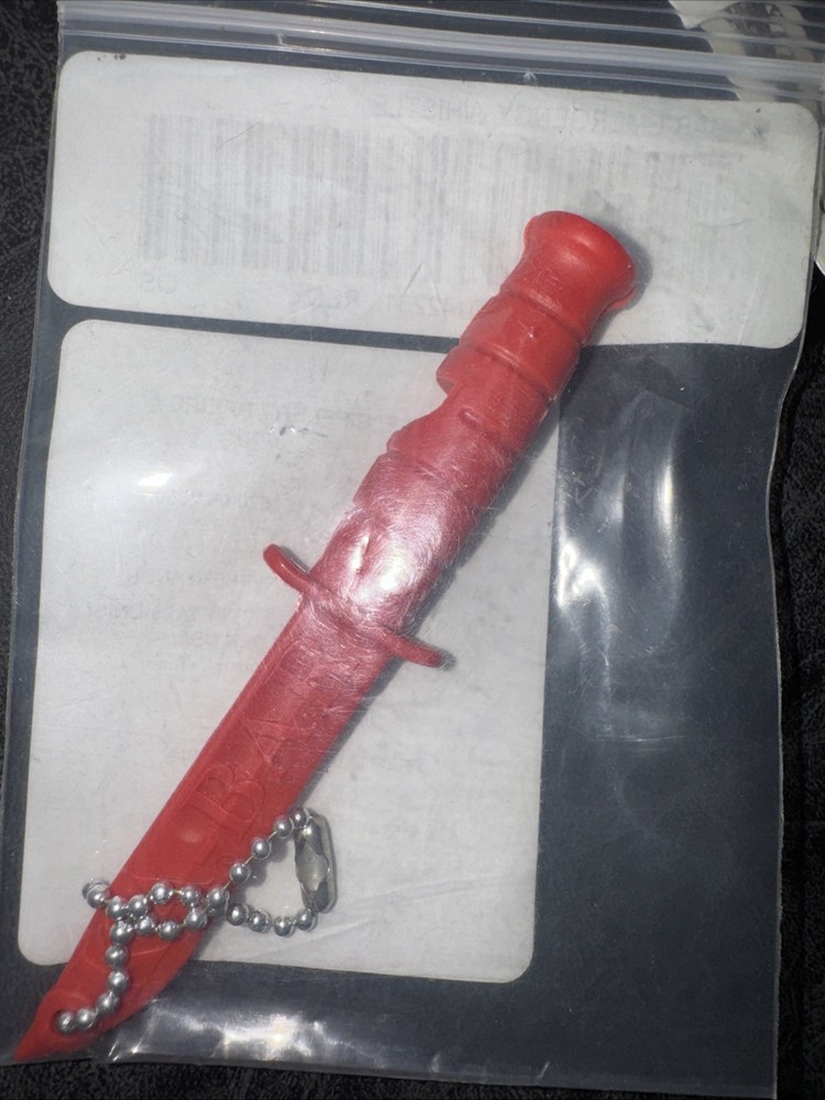 Supreme Ka-Bar Emergency Whistle Keychain Red SS26 NEW