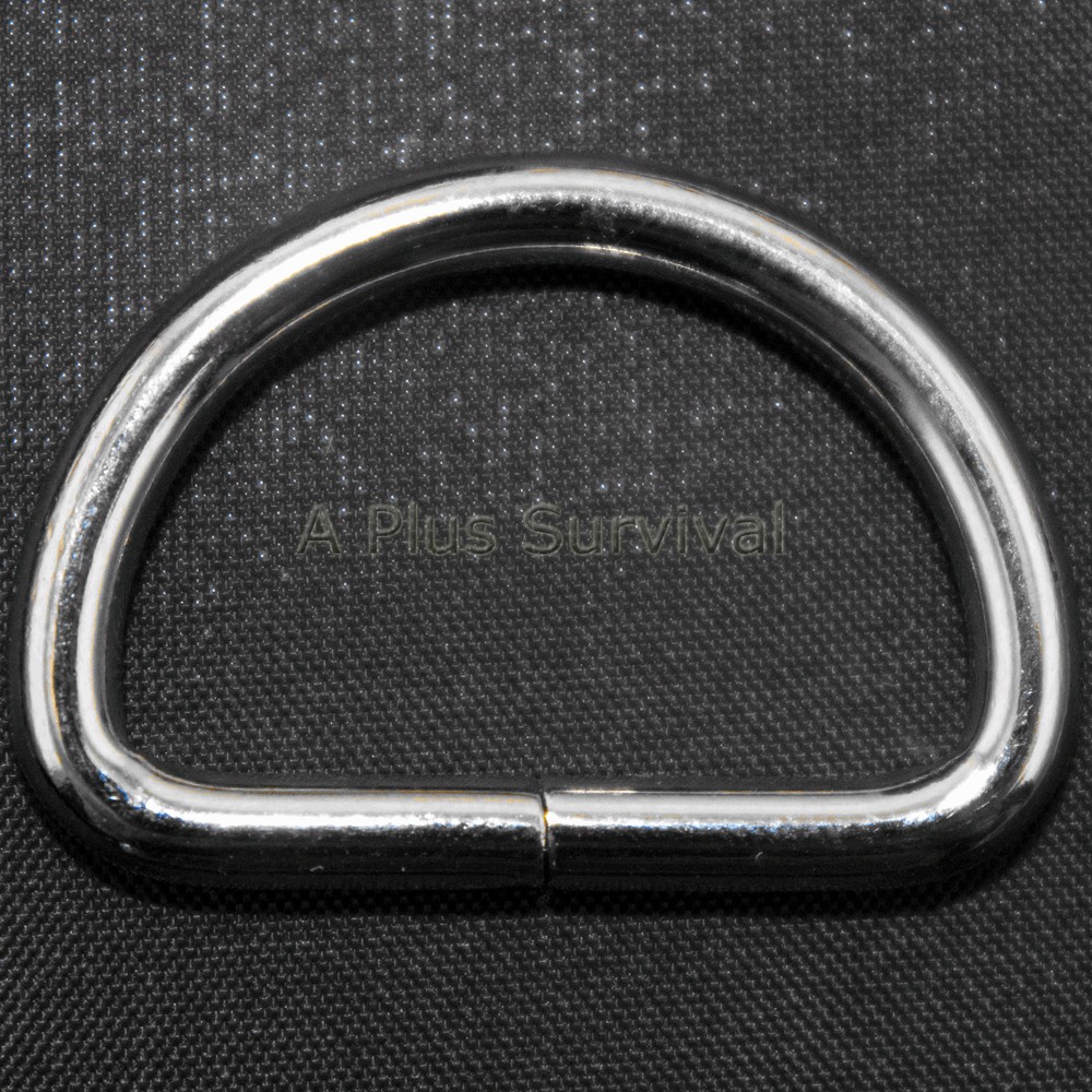 10 Pack Metal 1″ D-Ring Paracord Bracelets Dog Pet Collars Leashes Survival Kits