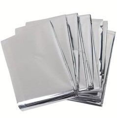 Emergency Thermal Blanket Mylar Camping Hiking Safety Survival Cover Sheet Aid