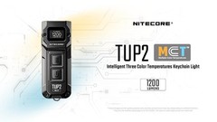 Nitecore TUP2 (TUP 2) 1200 Lumen MCT Rechargeable Keychain EDC Flashlight