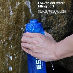 Folding Water Bottle Sport Hiking Camping Running Portable Soft Water Bottle