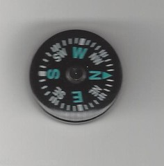 Emergency/Survival: 20mm Button Compass – Grade B, EDC (About 3/4″)