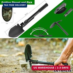 Survival Gear and Equipment with Molle Pouch, for Men Women Camping Outdoor Adve