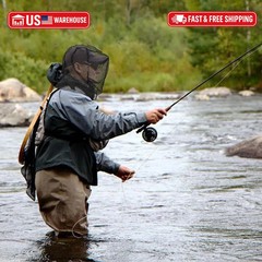 2 Pack Mosquito Head Net Bug Protection Ultra Fine Mesh Camping Hiking