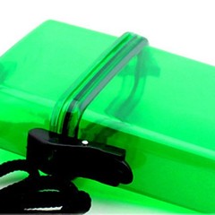 Red Translucent Plastic Waterproof Box for Outdoor Sports Storage and Protection