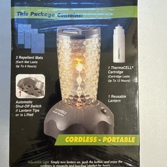 Thermacell Mosquito Repellent Outdoor Lantern 15’ Protection New And Sealed