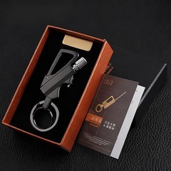 Permanent Match Infinity Lighter, 3-In-1 Keychain Bottle Opener Igniter Reusable