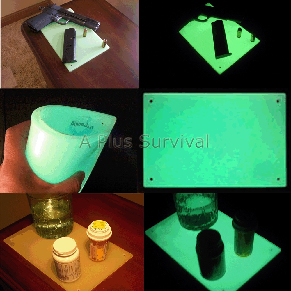UV Matlite Glow in the Dark Pad Lantern Tent Night Light Backpacking Camping