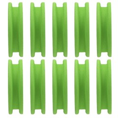 10pcs Line Storage Foam Spools Winding Board Tool Tackle Fishing