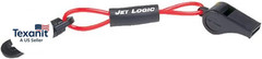 Whistle with Lanyard, Red and Black