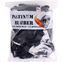 Black #94 Large Premium Outdoor Rubberbands .75 inch Extra Wide