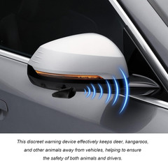 4 PCS Deer Whistles for Car, Wind Activated Deer Warning Whistle