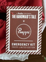 THE HANDMAID’S TALE EMERGENCY KIT SURVIAL HULU PREPPI LIMITED ED WE ARE MAYDAY🆕