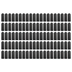 Simplified Installation with 100 PCS of Protective Nail Covers Outdoors