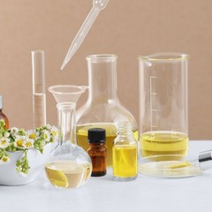 4 Sets Mini Perfume Dispenser Tools Transparent Plastic Liquid Funnels