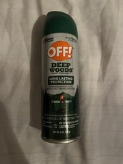 NEW JOHNSON OFF! Deep Woods 6 oz. Insect Repellent Aerosol Spray