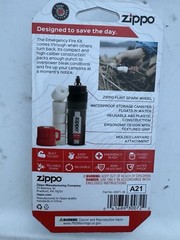 Zippo Reusable Durable Lightweight Compact High Caliber Emergency Fire Kit