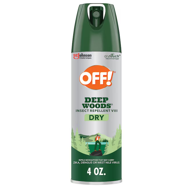 Off! 4 Ounce(s) Deep Woods Outdoor Spray