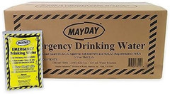 Mayday Pouch Water, Coast Guard Emergency Water, 5-Year Shelf Life, Disaster Pre