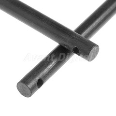 New Rod Dia 8mm Drilled Ferrocerium Ferro Rod Flint Fire Start Kits with Hole