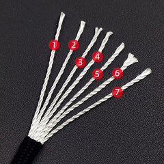 7 Cores 550 Paracord Cord 5 15 30 M Dia.4Mm for Outdoor Camping Survival Lanyard