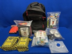 Ready America Emergency Kit 4 Person Disaster Preparedness Backpack