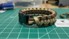 Sparrow’s Handmade Tactical Cobra Weave Style Paracord Bracelet