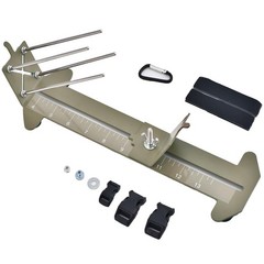 2 in 1 Paracord Metal Jig, Adjustable Length para Cord Maker- Weaving DIY Cra…