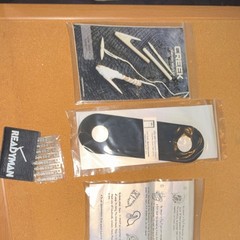READYMAN Creek Door Jamm Reptile Survival Kit Bone Hook Gorge Card Tool Stone