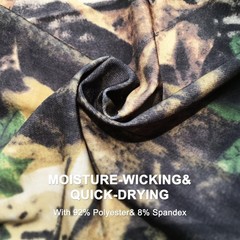 CAMOTER Camo Face Mask & Neck Gaiter – UV Sun Protection, One Size, B