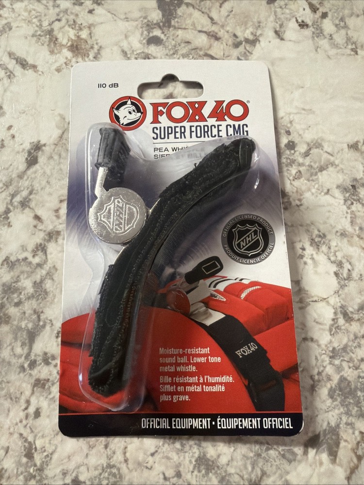 Fox 40 | Super Force Glove Grip Whistle | NHL Hockey Referee | 100% Authentic