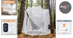 Ultra Large Mosquito Net King Size with Carry Bag Patio Camping Insect Screen