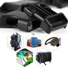 50 PCS 5/8″ Black Plastic Side Release Buckle for Paracord Bracelets NEW