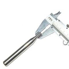 1PCS Portable Stainless Steel Blowpipe Blowtorch Telescopic Tube Outdoor Camping