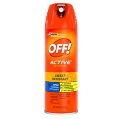 Johnson OFF! Active Insect Repellent Aerosol Spray – 6 oz