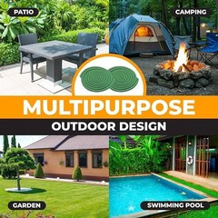 16 Coils Supreme Pro Mosquito Repellent Coils – Outdoor Use Reaches Up to 10 fts