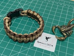 Sparrow’s Handmade Tactical Cobra Weave Style Paracord Bracelet
