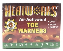 48 Pairs of Heat Works Toe Foot Shoe Warmers Snow Cold Emergency Survival Kits