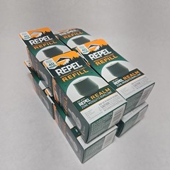 Repel Realm Mosquito Repellent Refill 40 Hour Unscented New In Box Lot Of 8