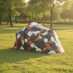 Spring-up Net Compact Net with Open Base Enclosed for Dorm Room