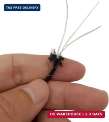 2mm Reflective Guyline Camping Paracord, Ultralight Thin Cord Rope for Tarp Rain