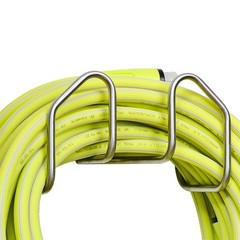Garden Hose Holder Wall Mount Rust-Resistant Water Hose Hanger Hook for 100ft