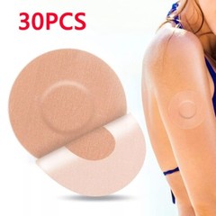 30x Adhesive Patches Waterproof Sensor Covers Flesh Flexib For Freestyle Libre