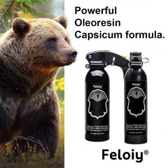 Feloiy Bear Spray 16oz Powerful Stream Strongest Legal Formula Home Protection
